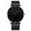 Thumbnail: 2022 Minimalist Men's Fashion Ultra Thin Watches Simple Men Business Stainless S