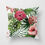 Thumbnail: Vintage Flower Tropical Leaves Cushion Cover