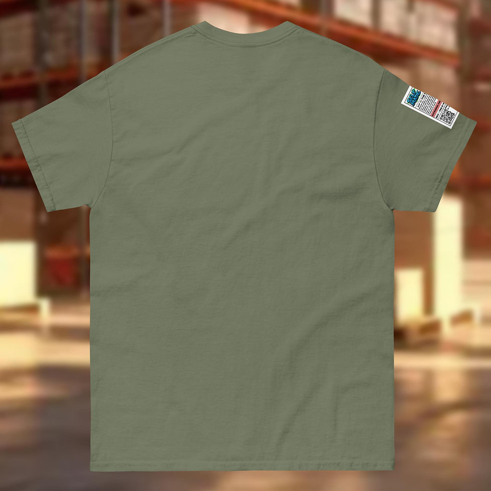Thumbnail: "Shipping N Handling" - Right Sleeve with Detailed Shipping Label Design