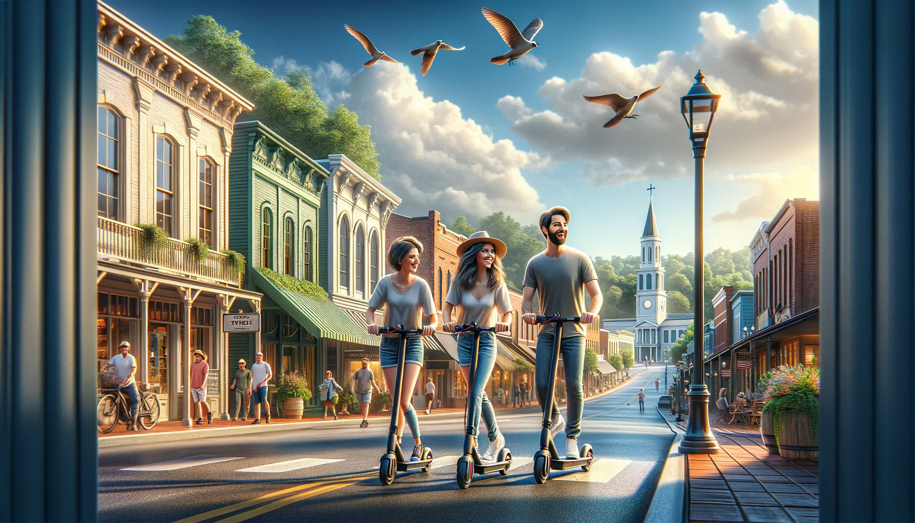 Electric scooter rentals are available on the Levy Electric app in Athens, TN starting at $10.2 per hour.  No reservation needed!