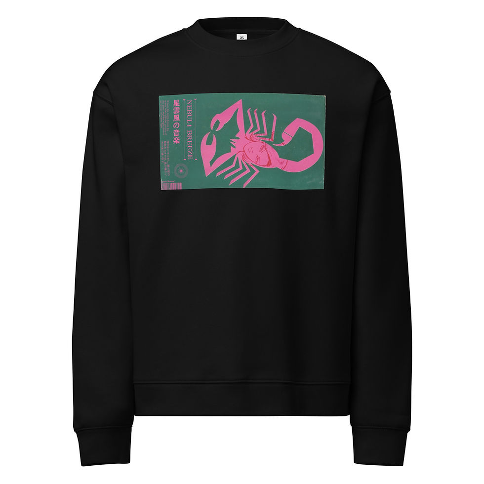 Scorpion Unisex relax crew neck sweatshirt