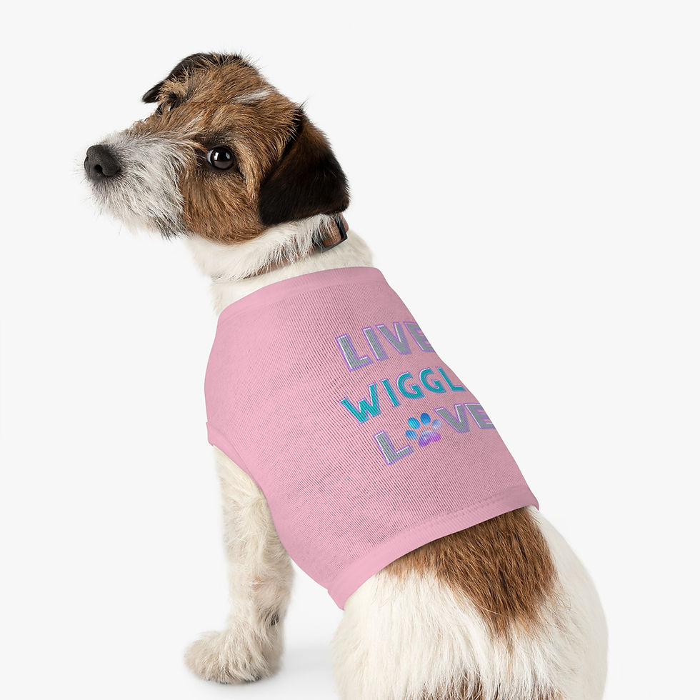 Thumbnail: Live Wiggle Love - Dog Tee