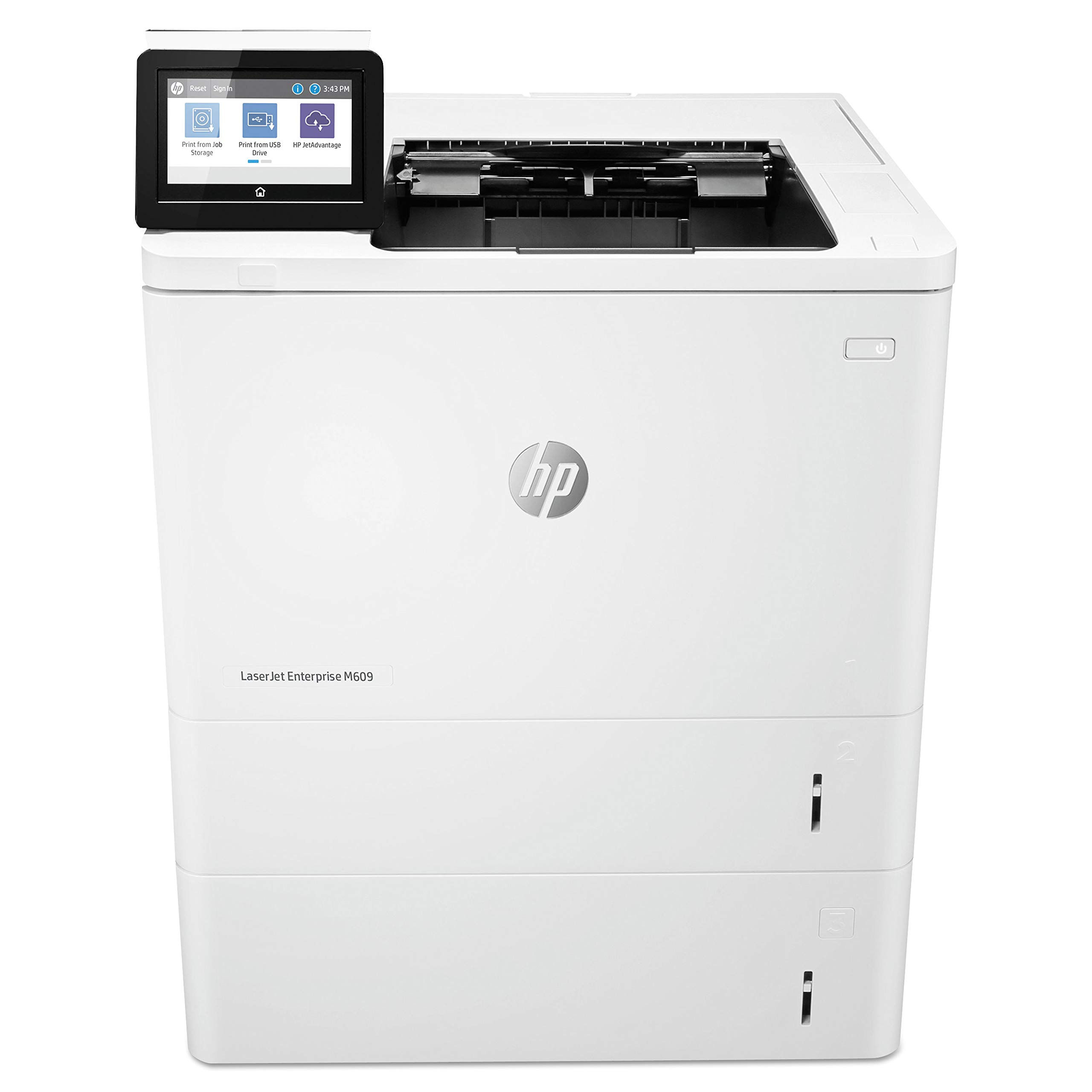 HP LaserJet Enterprise M609x Monochrome Duplex Printer with One-Year, Next-Bu...