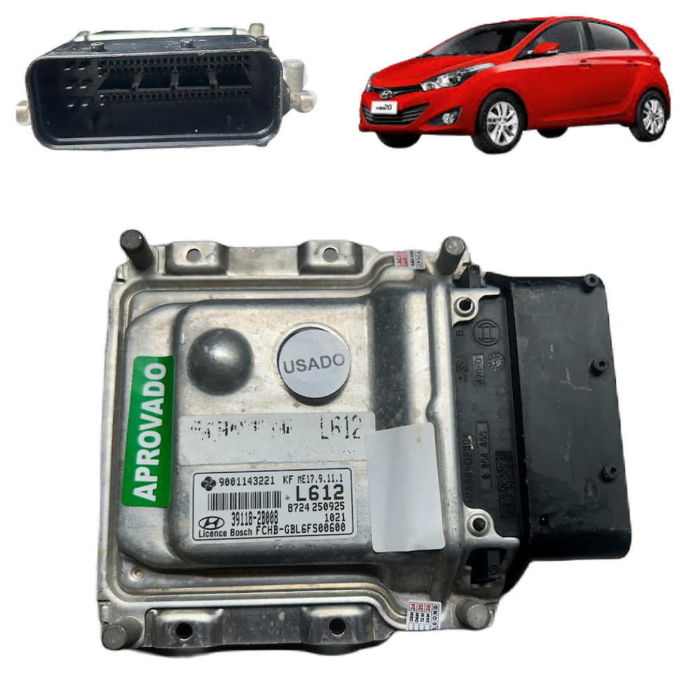 Modulo injeção hyundai hb20 1.6 391182b008 l612 2015-2017