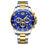 Thumbnail: Fashion Casual Steel Band Six Needle Steel Band Watch