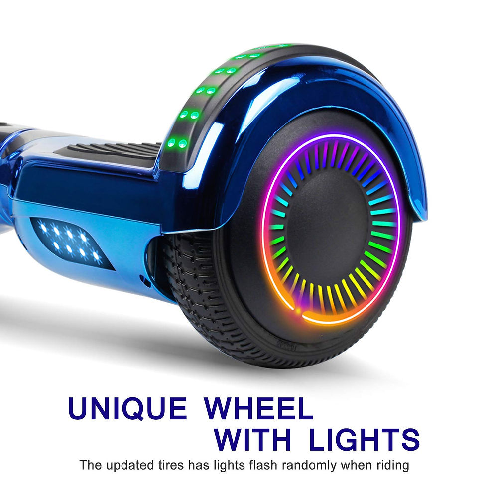 Thumbnail: Felimoda Hoverboard, Hoverboard for Kids Ages 6-12, 6.5" Hover Board with Blu...