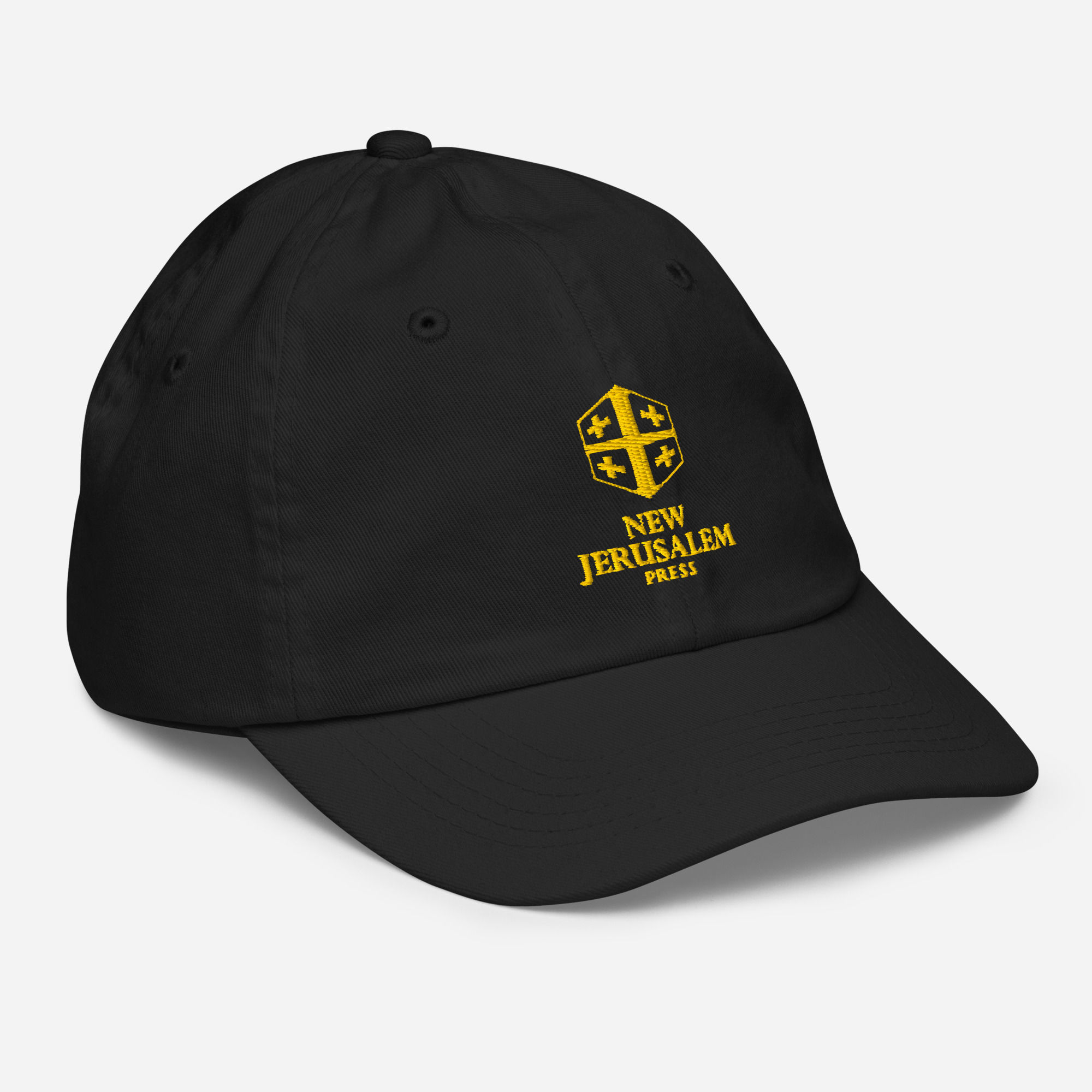 New Jerusalem Press - Kingdom of Jerusalem Edition (Black) - Youth baseball cap