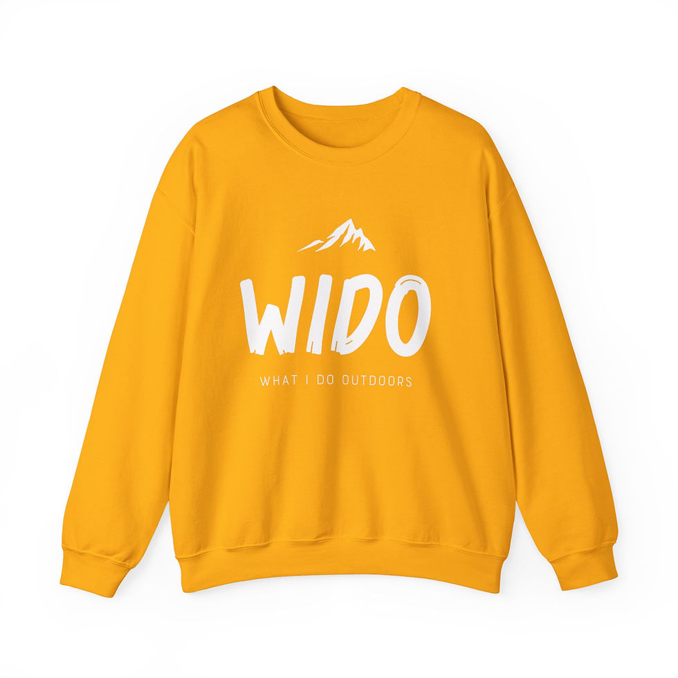 Thumbnail: WIDO unisex Adventure Crewneck Sweatshirt