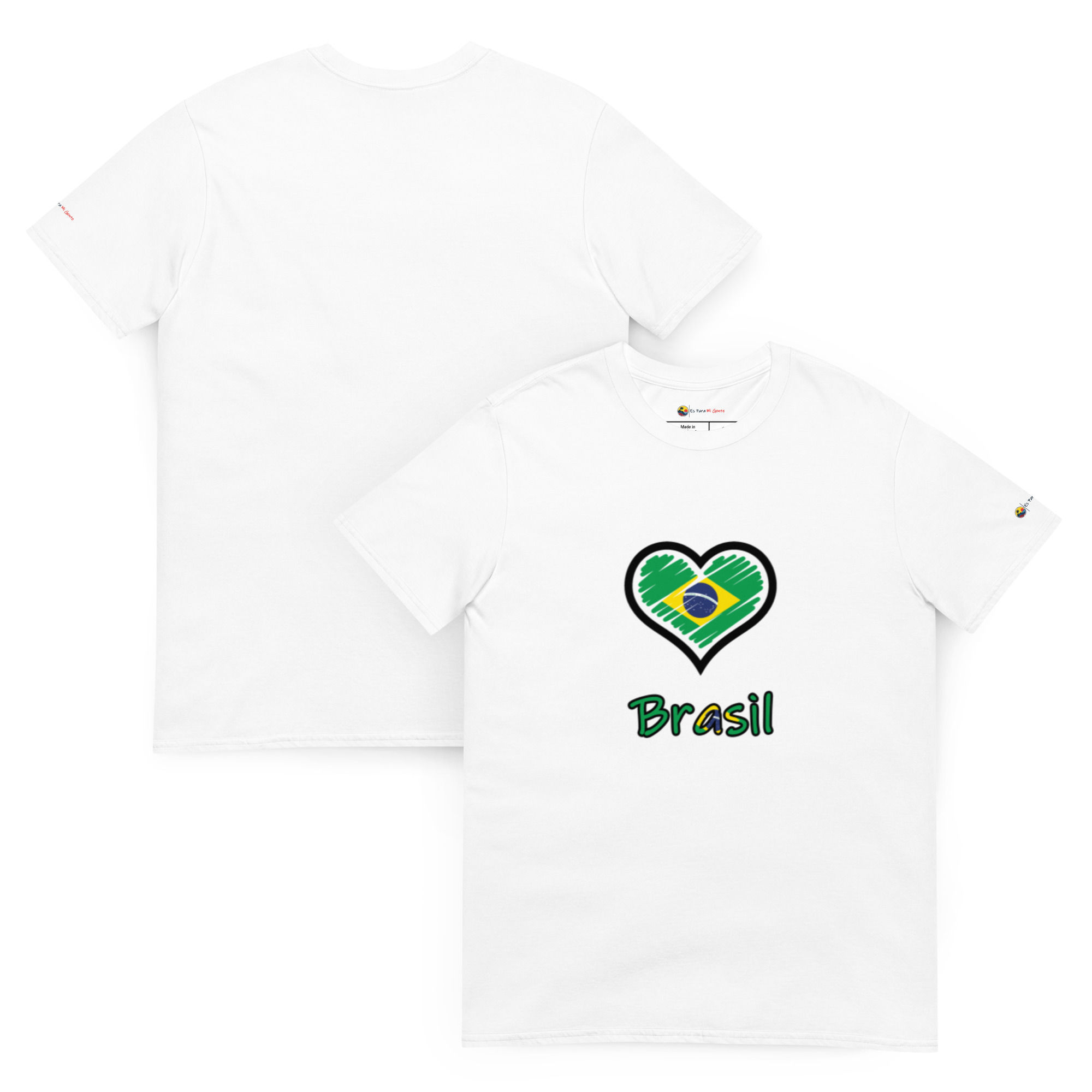 "Corazón 2” - Brasil, classic unisex tee