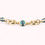 Miniatura: 14K Gold Anchor Type Link Blue Eyes Bracelet