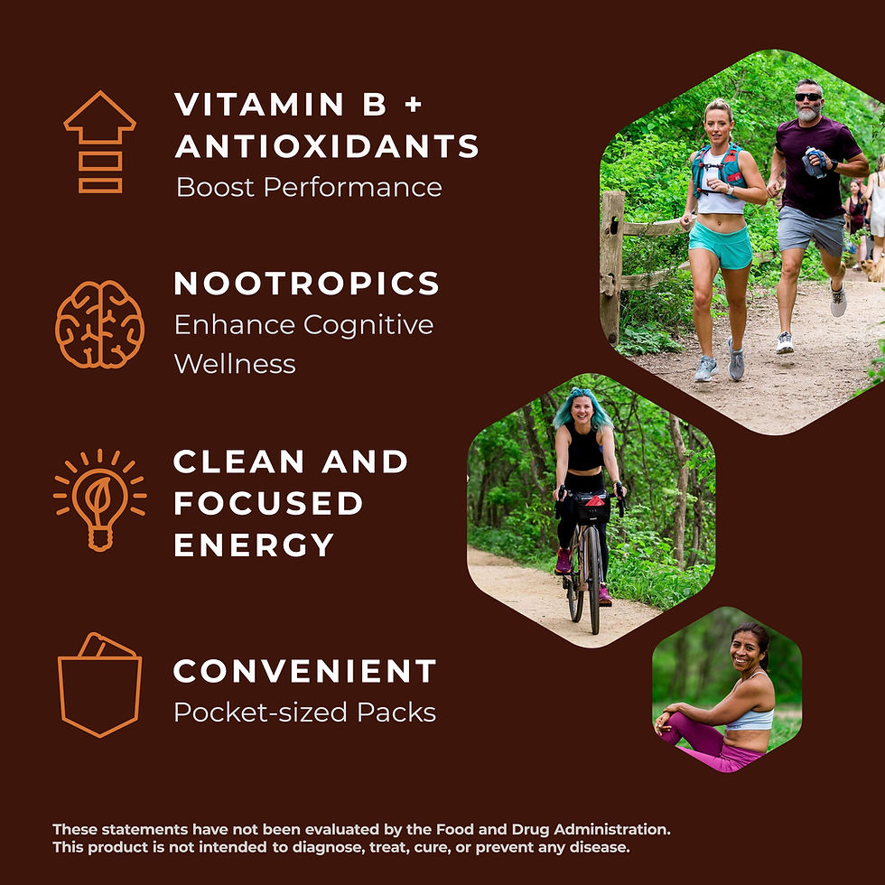 Thumbnail: Mocca Shots Energy Gummies with Caffeine | 12-Pack - Salted Caramel Chocolate