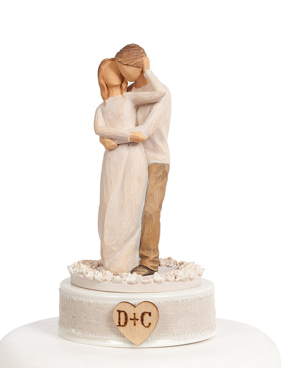 Personalized Willow Tree "Together" Wedding Cake Topper - 1027162