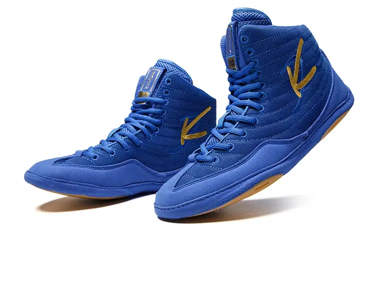 Thumbnail: Custom High Quality Boxing Wrestling Shoes Training Professional Breathable