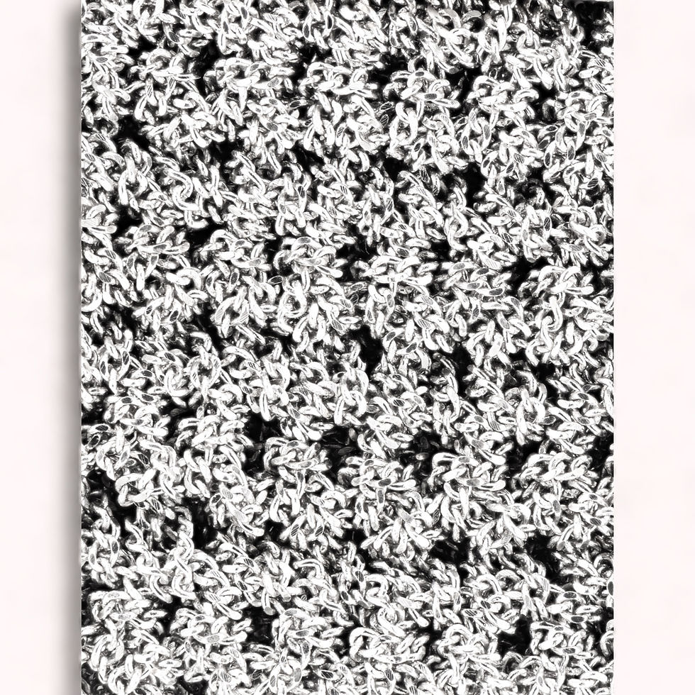 Thumbnail: 14K White Gold Change Purse Pendant With Rope Link Necklace