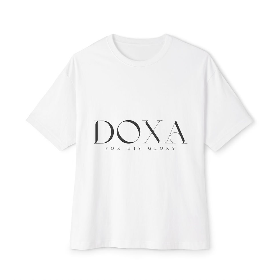 Unisex Simple Boxy tee