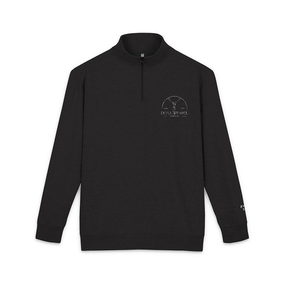 Fleece pullover front