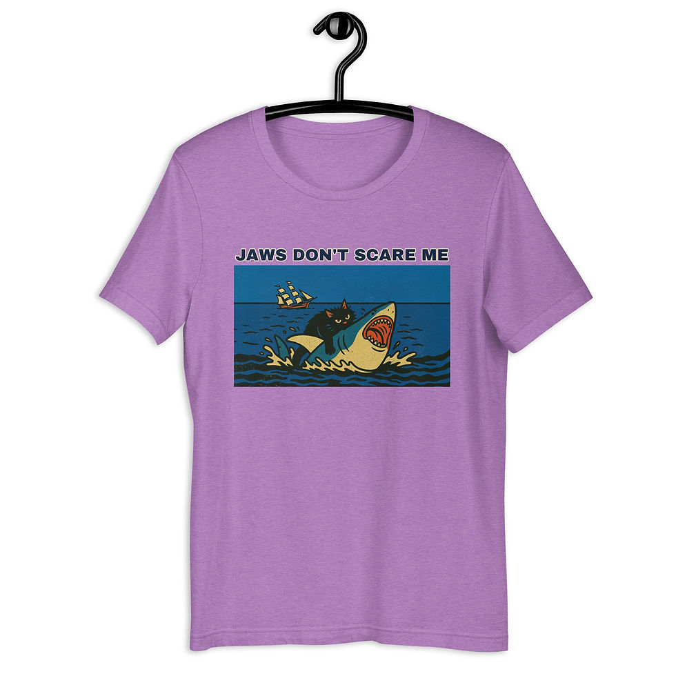 Thumbnail: Jaws Don't Scare Me Unisex t-shirt