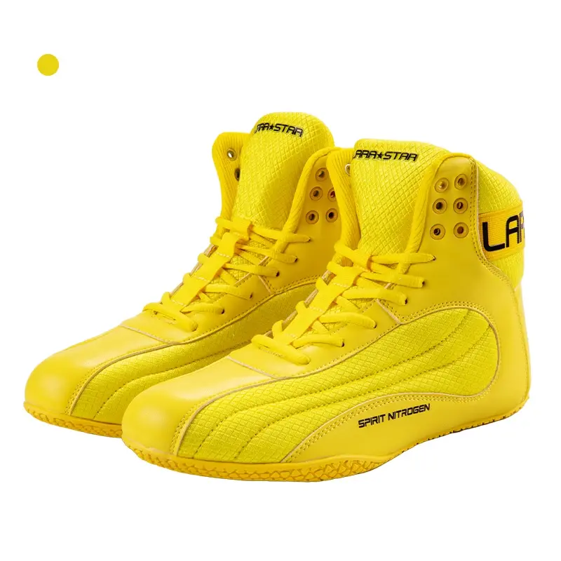 Thumbnail: Weightlifting Shoes Men/Women Non-Slip Professional Fitness Powerlifting Shoes