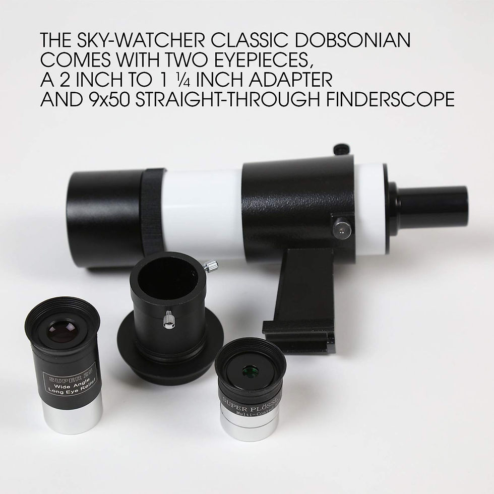 Thumbnail: Sky Watcher Sky-Watcher Classic 250 Dobsonian 10-inch Telescope – Solid-Tube ...