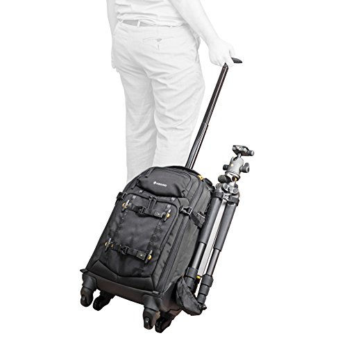 Thumbnail: VANGUARD ALTA FLY 55T DSLR Camera Backpack, 4 Wheel Spinner/Trolley, Black
