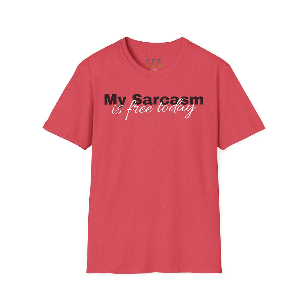 Thumbnail: Sarcasm Funny T-Shirt, Gift for Friends, Sarcastic Humor Shirt, Everyday Comfort