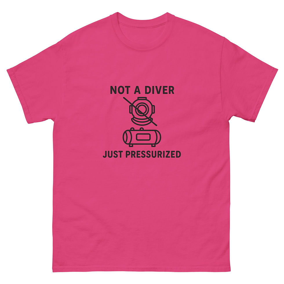 Thumbnail: Unisex classic tee - Not a Diver