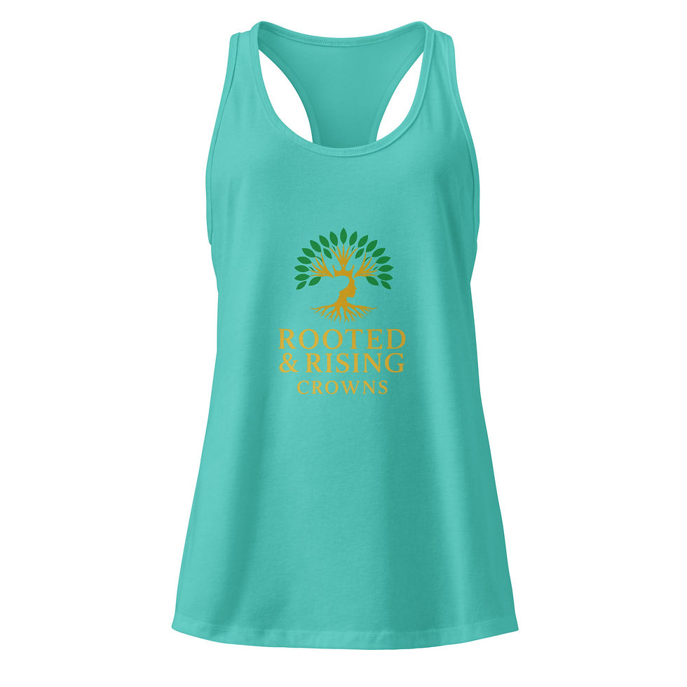 Thumbnail: Women’s fitted racerback tank top