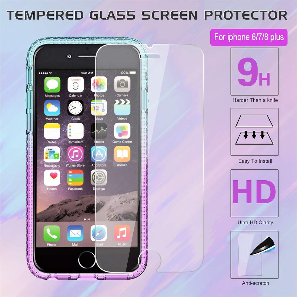 Thumbnail: LeYi for iPhone X Case, iPhone Xs Case with 2 Pack Tempered Glass Screen Prot...