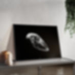 Dessin Encadré Porsche 918, Spyder, décoration hypercar, noir