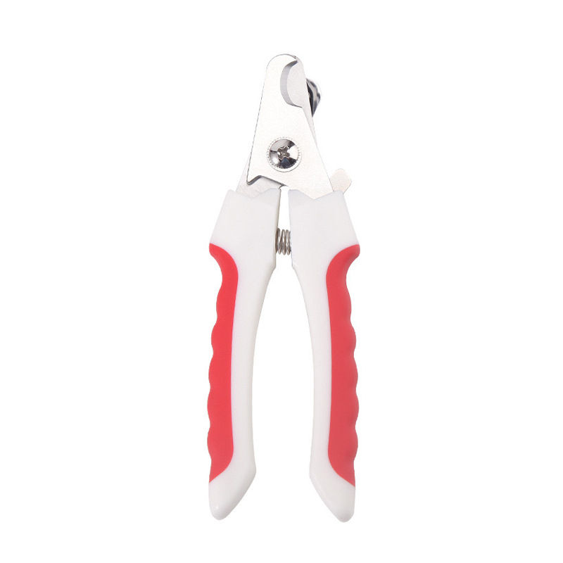 Thumbnail: Pet Nail Clippers for Large Dog Nail Trimmer Stainless Steel Scissor Multifuncti