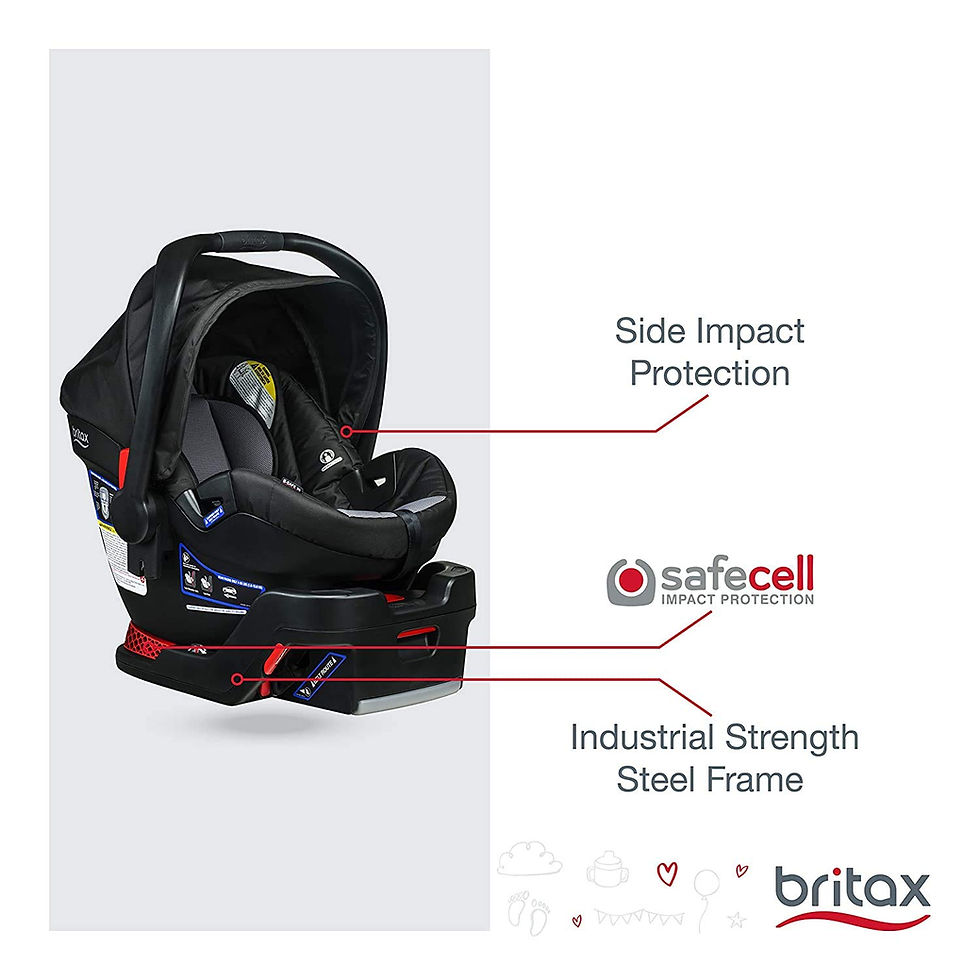Thumbnail: Britax B-Safe 35 Infant Car Seat - Rear Facing | 4 to 35 Pounds - Reclinable ...