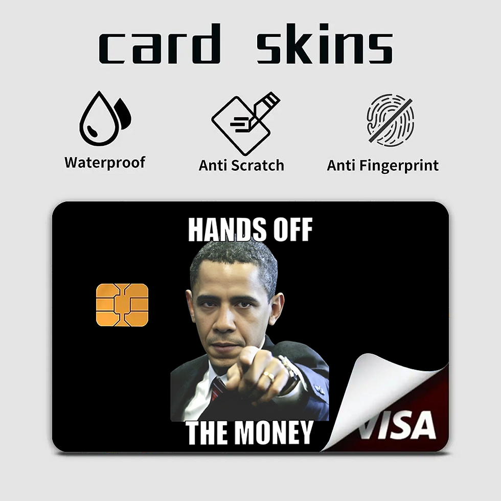Thumbnail: Funny Movie Credit Card Stickers – Waterproof Removable Debit Card Skins