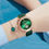 Thumbnail: Fashion Simple Rhinestone Ladies Belt Watch