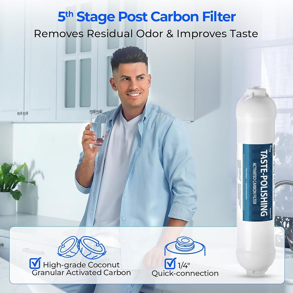 Thumbnail: iSpring F9K NSF Certified 1-Year Reverse Osmosis Water Filter, Alkaline Remin...