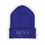Thumbnail: Blue beanie hat with Doxa text