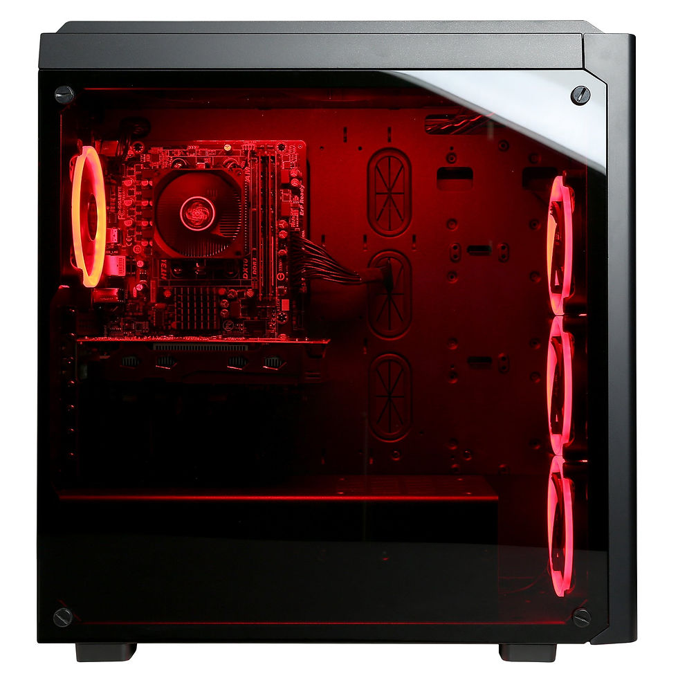 Thumbnail: CYBERPOWERPC Gamer Master GMA1388A Gaming PC (AMD Ryzen 7 1700X 3.4GHz, 8GB D...