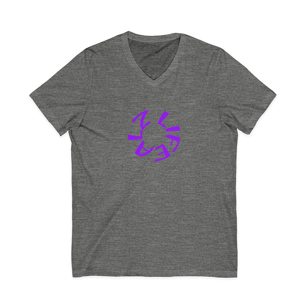 Thumbnail: ALZ IN THIS TOGETHER - Unisex V-Neck Shirt The Struggle is Surreal