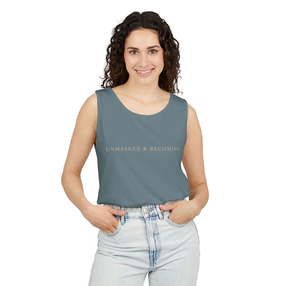 Thumbnail: Unmasked & Becoming | Proudly Unmasked Tank Top