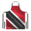 Thumbnail: Kitchen apron featuring the Trinidad and Tobago flag design with vibrant red, black, and white colors and multi-color adjusta