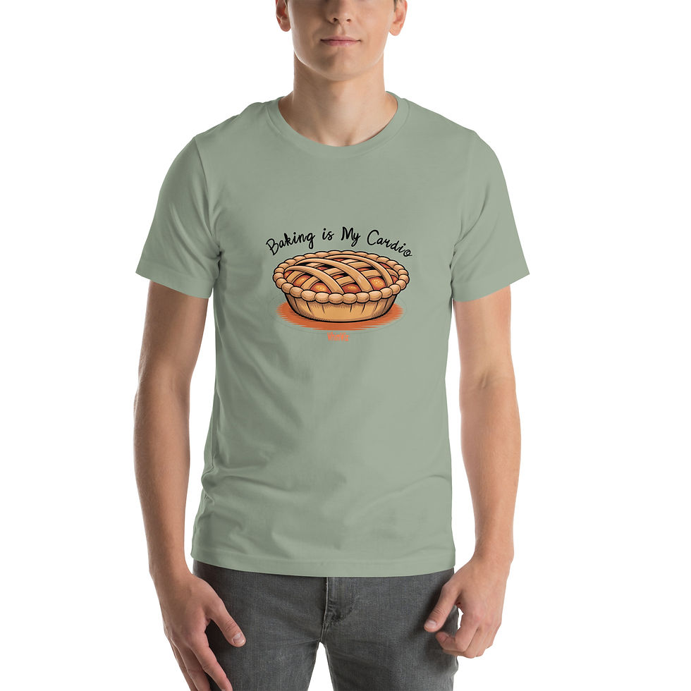 Thumbnail: Baking is My Cardio - WhimWiz Unisex t-shirt