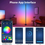 Thumbnail: Smart LED Floor Lamp RGB Remote & APP Control Music Sync Corner Lighting Timer M