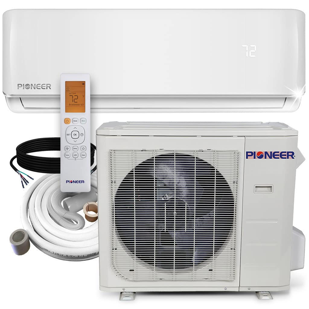 Pioneer Air Conditioner WYS030G-20 Wall Mount Ductless Inverter+ Mini Split H...