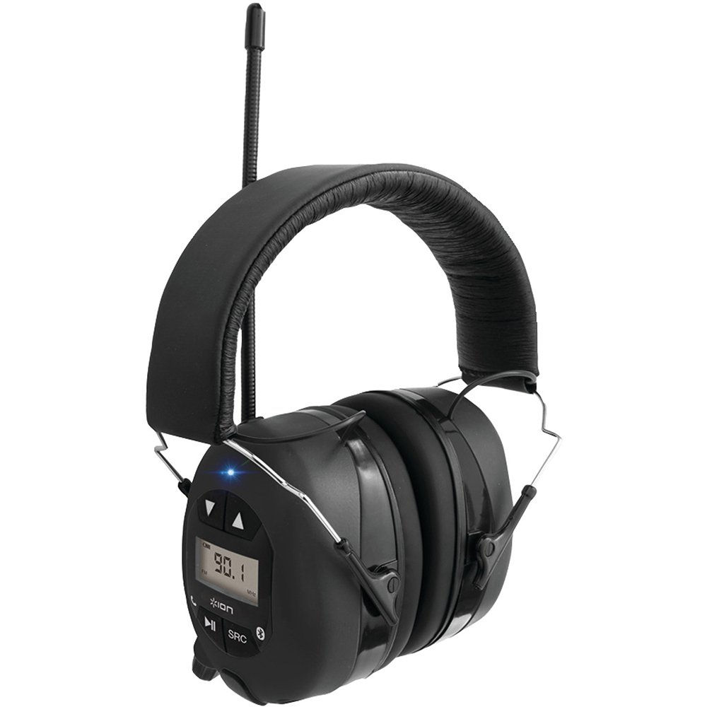 ION Audio Tough Sounds | Battery-Powered Bluetooth-Enabled Noise Reduction He...