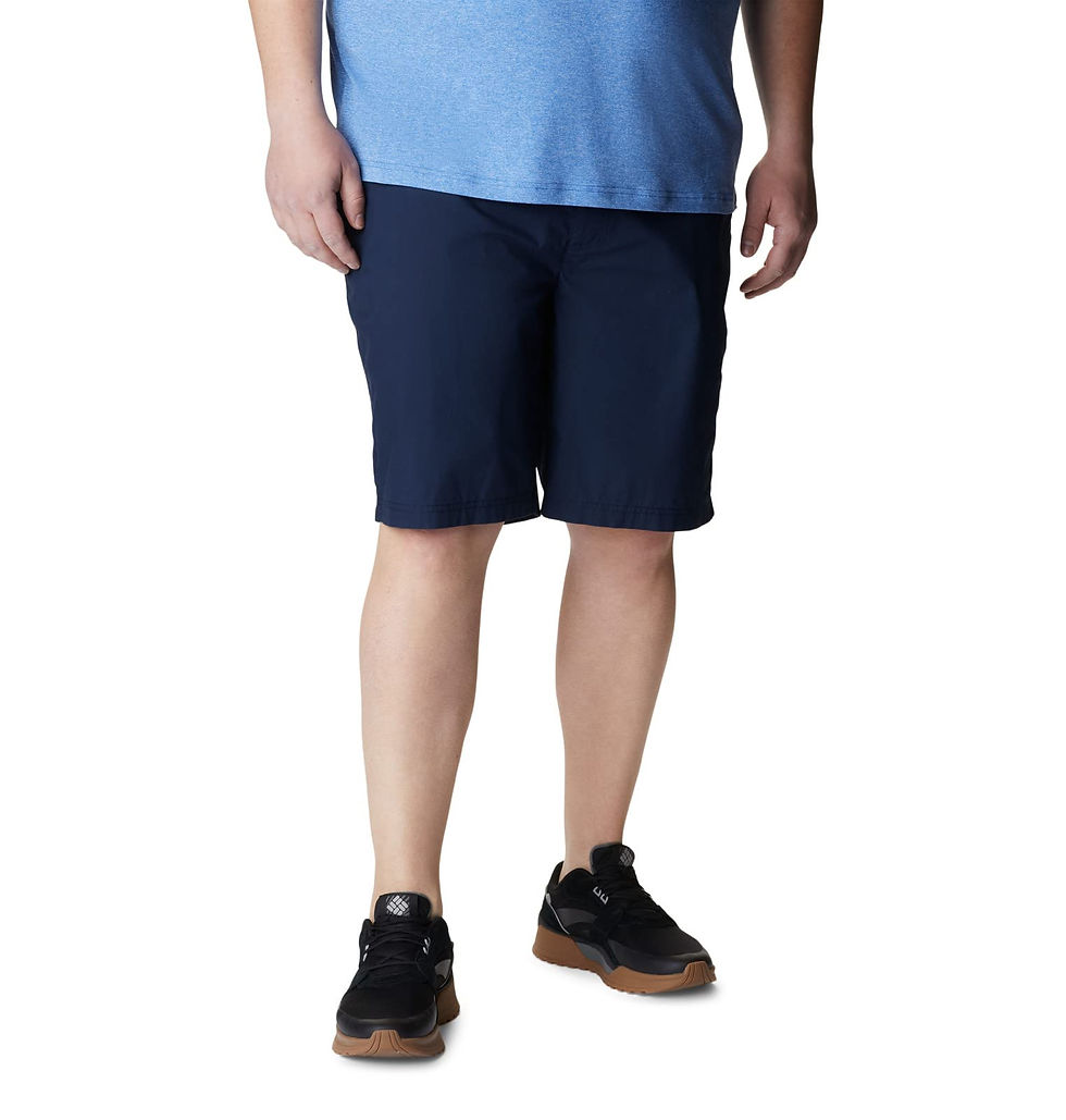 Thumbnail: Columbia Men's Washed Out Short, Collegiate Navy, 36W x 8L