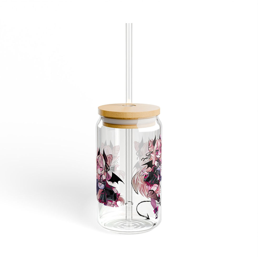 Thumbnail: Paia Glass with Lid & Straw, 16oz