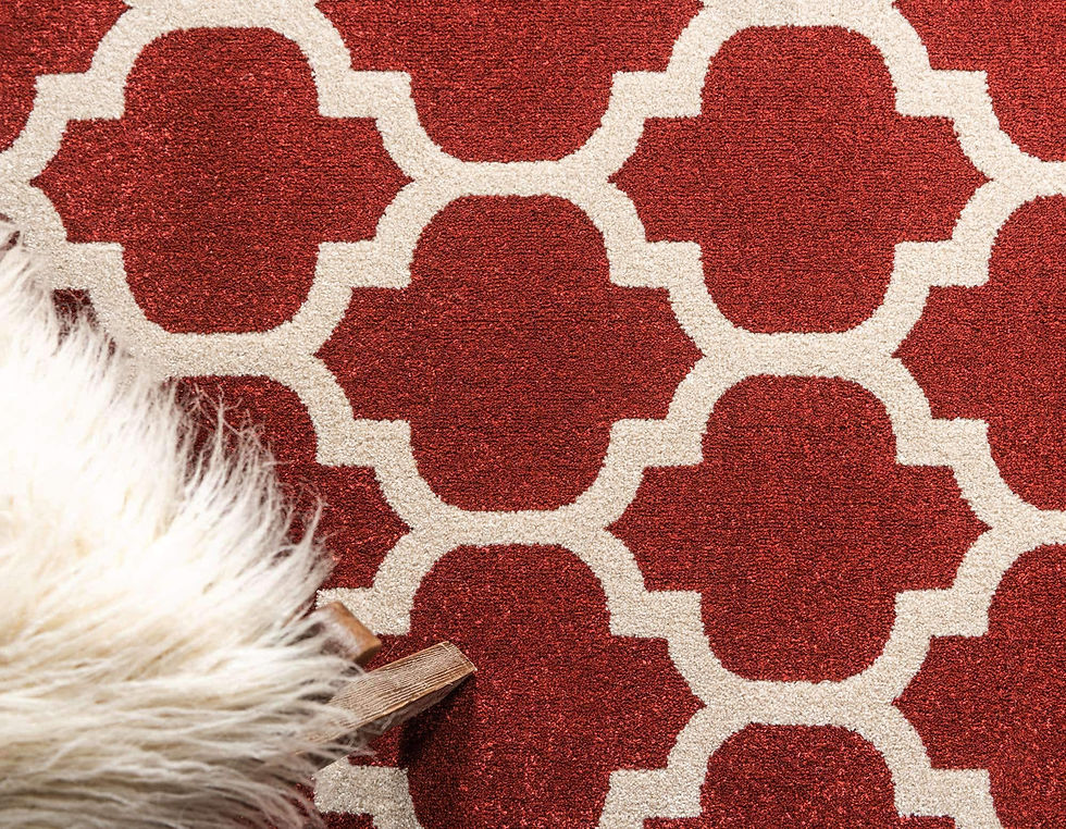 Thumbnail: Unique Loom Trellis Collection Area Rug - Philadelphia (10' x 13' 1" Rectangl...