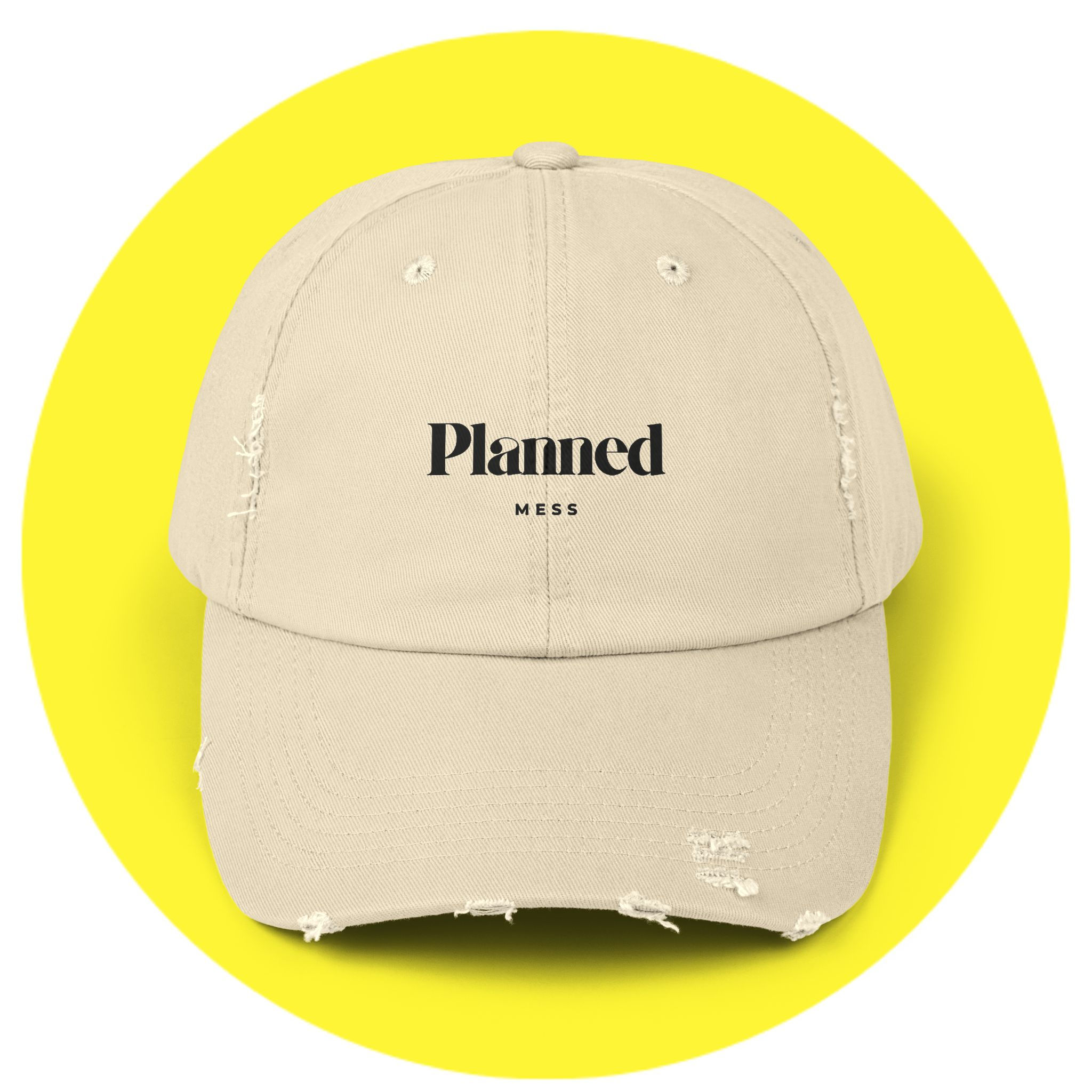 Soft But Strong Distressed Hat