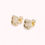 Miniatura: 14K Gold Small Clover Stud Earrings