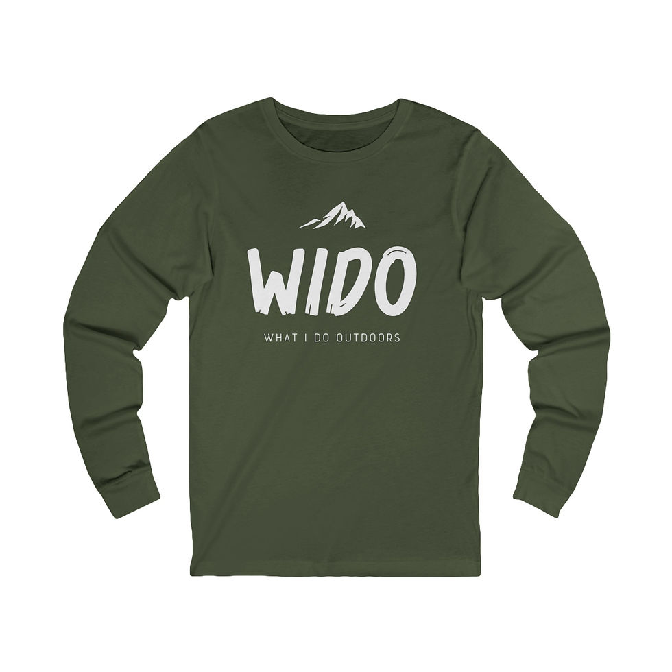Thumbnail: WIDO unisex Long Sleeve Tee 