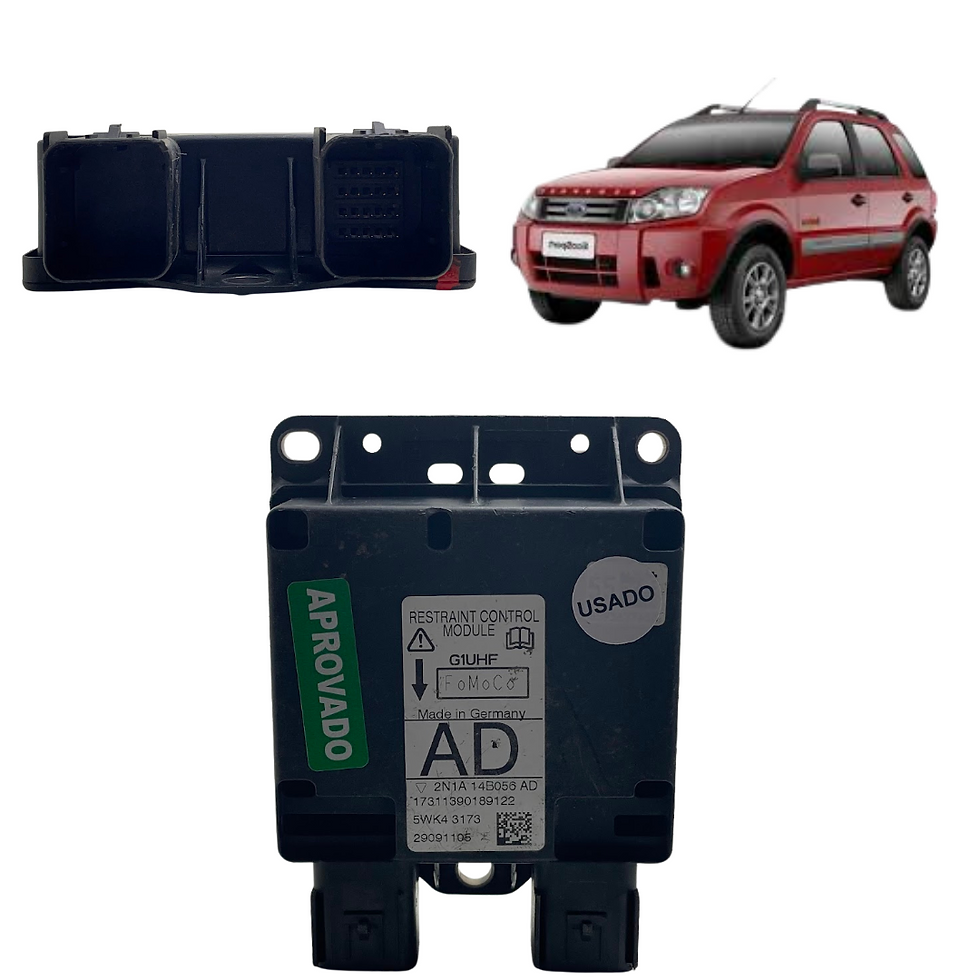 Módulo Colisão Airbag Ford Ecosport 2004-2011 2n1a14b056ad